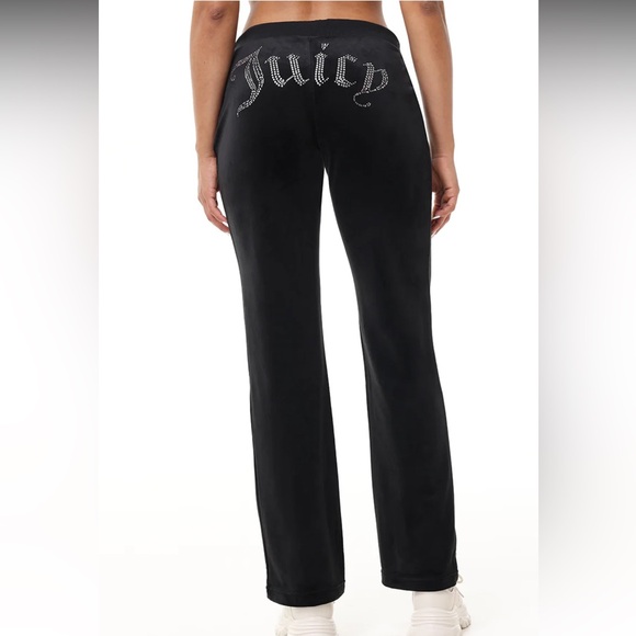 Juicy Couture OG Big Bling Velour Track Pants XL - Picture 1 of 10